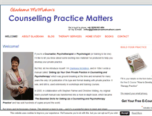 Tablet Screenshot of counsellingpracticematters.com